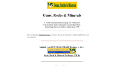 Desktop Screenshot of gemsrocks.com