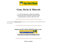 Tablet Screenshot of gemsrocks.com
